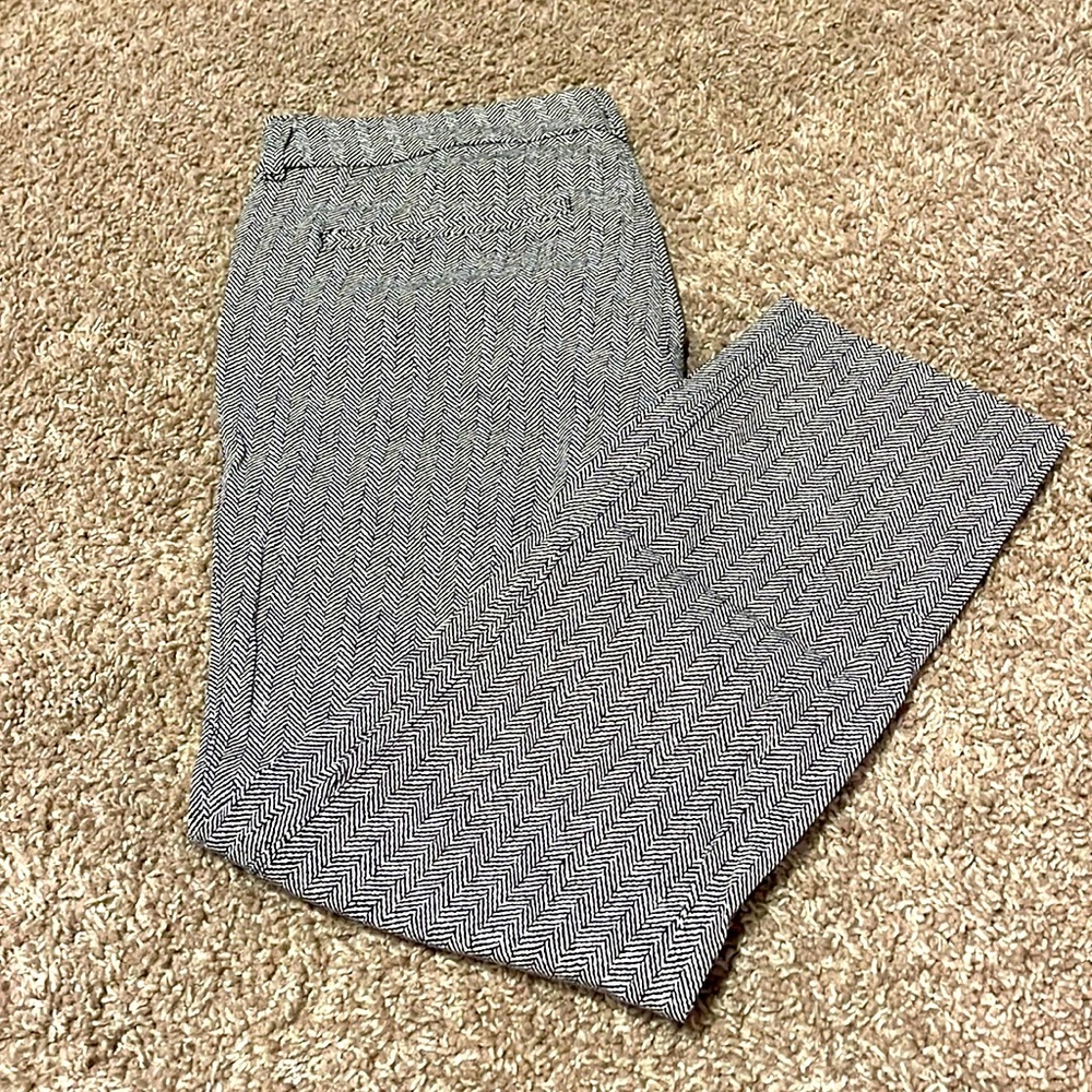 Old Navy Black Patterned Pant